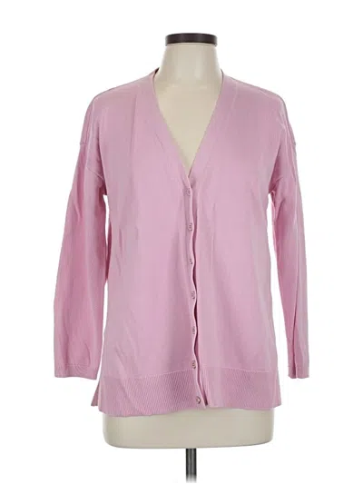 Pre-owned Talbots Cardigan Sweater In Pink