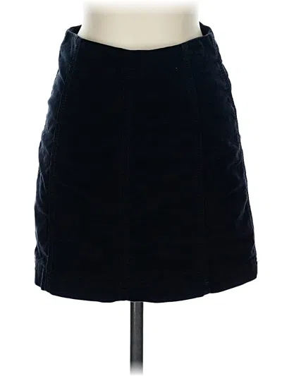 Pre-owned Free People Formal Skirt In Blue