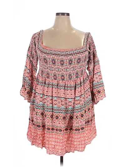 Pre-owned Torrid Casual Dress In Pink