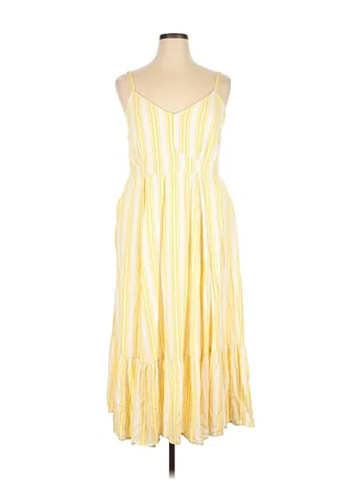 Pre-owned Torrid Casual Dress In Yellow