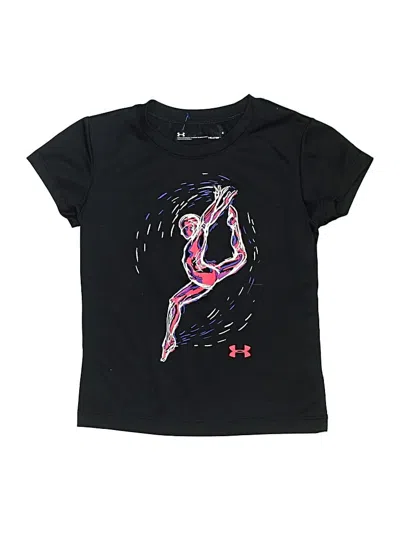 Pre-owned Under Armour Kids' Active T-shirt In Black