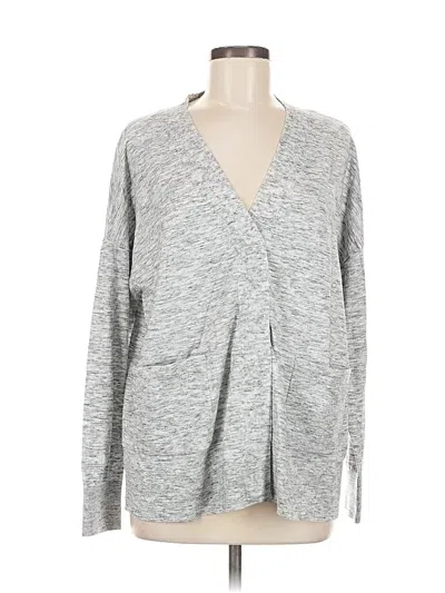 Pre-owned Cabi Cardigan Sweater In Gray