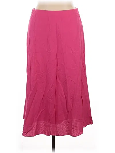Pre-owned Banana Republic Factory Store Formal Skirt In Pink
