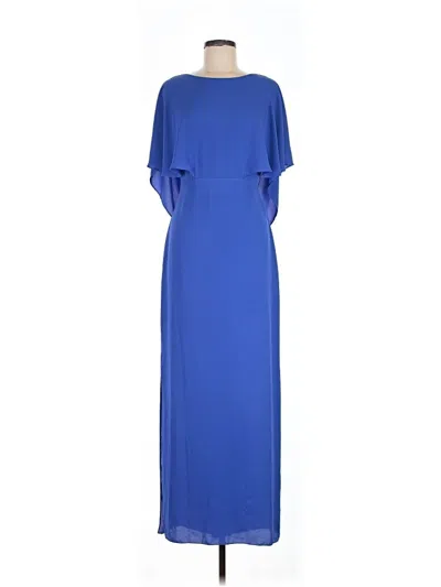 Pre-owned Halston Heritage Casual Dress In Blue