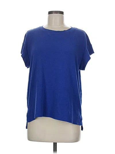 Pre-owned Banana Republic Factory Store Short Sleeve T-shirt In Blue