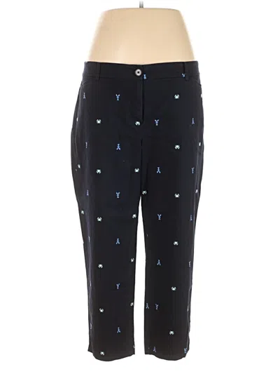 Pre-owned Talbots Casual Pants In Blue