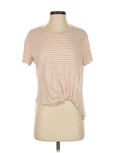 Pre-owned Allsaints Short Sleeve T-shirt In Brown