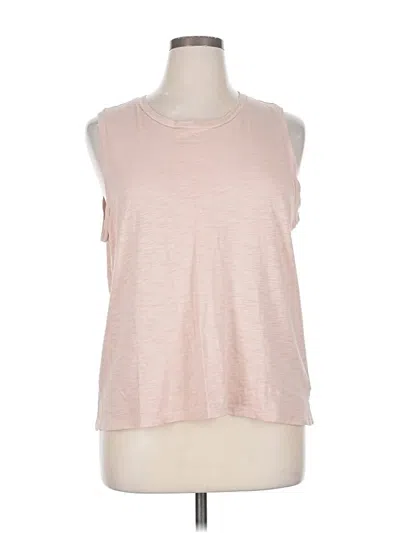 Pre-owned Gap Sleeveless T-shirt In Pink