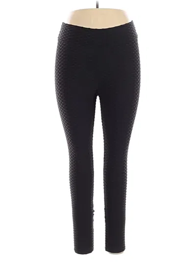 Pre-owned Unbranded Leggings In Black