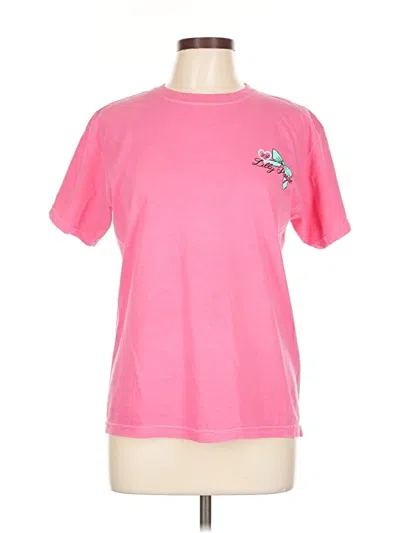 Pre-owned Comfort Colors Short Sleeve T-shirt In Pink
