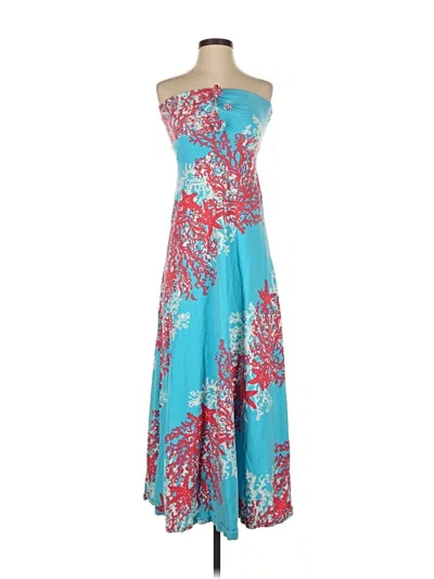Pre-owned Lilly Pulitzer Cocktail Dress In Blue