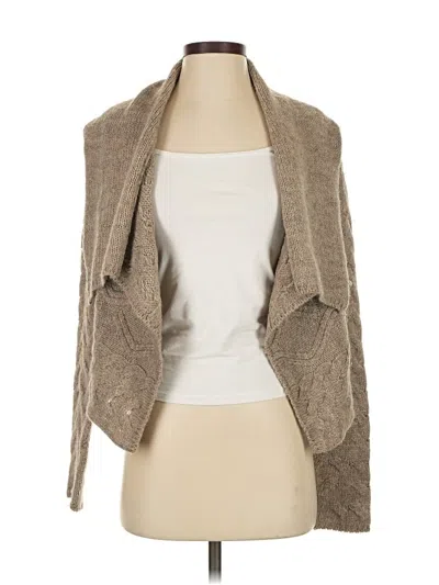 Pre-owned Vince Cardigan Sweater In Brown