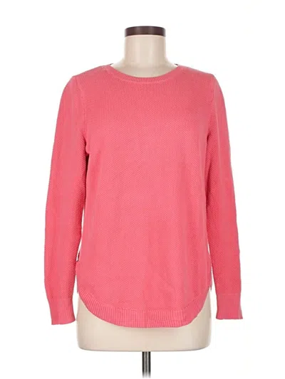 Pre-owned Gap Long Sleeve T-shirt In Pink