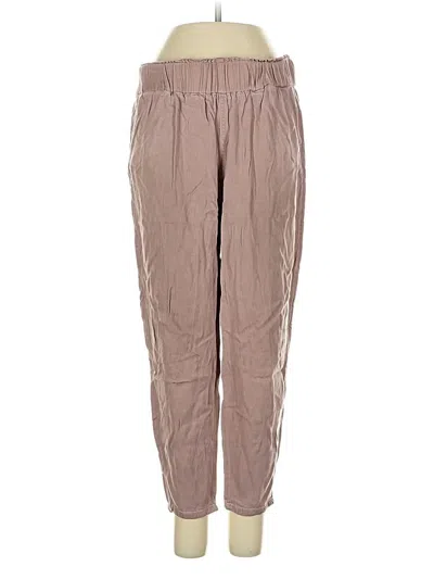 Pre-owned Celebrity Pink Casual Pants In Brown