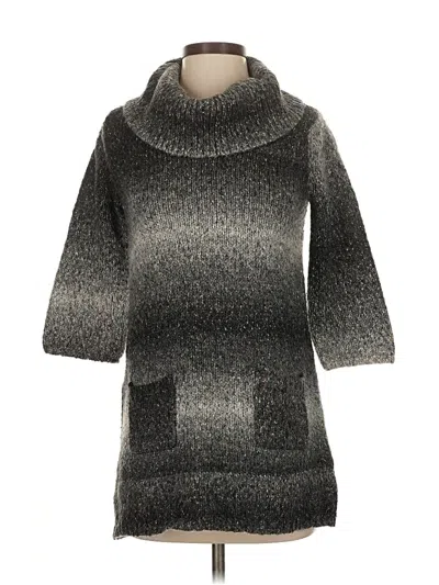 Pre-owned Style & Co Turtleneck Sweater In Gray