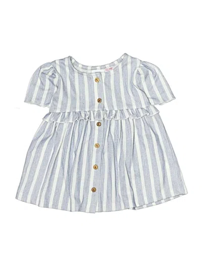 Pre-owned Zara Babies' Dress In Blue