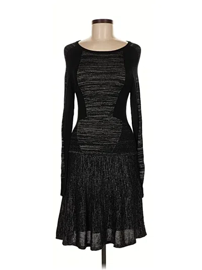 Pre-owned Bcbgmaxazria Cocktail Dress In Black