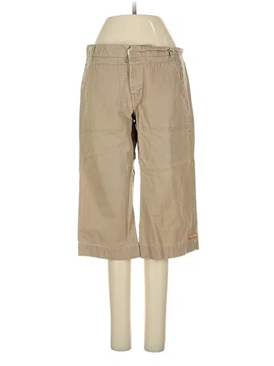 Pre-owned Diesel Khaki Shorts In Brown