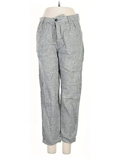 Pre-owned Free People Casual Pants In Gray