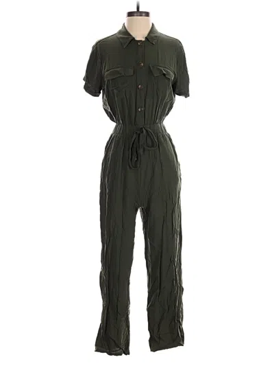 Pre-owned Fourteenth Place Jumpsuit In Green