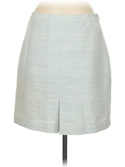 Pre-owned Brooks Brothers 346 Casual Skirt In Blue
