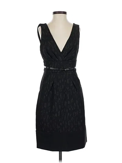 Pre-owned Bcbgmaxazria Cocktail Dress In Black