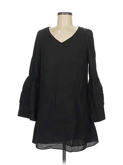 Pre-owned Ark & Co. 3/4 Sleeve Blouse In Black