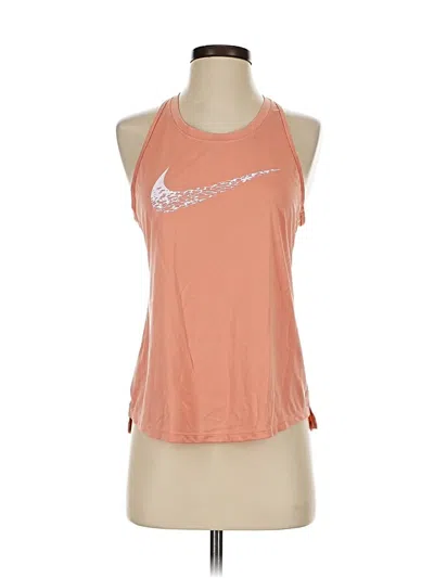 Pre-owned Nike Active Tank Top In Orange