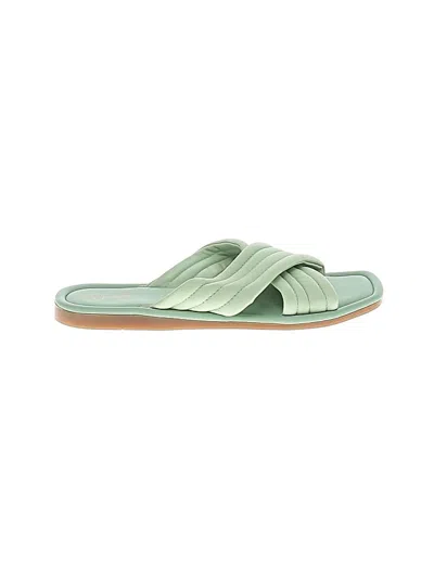 Pre-owned Seychelles Sandals In Green