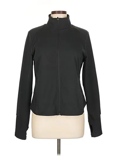 Pre-owned Danskin Long Sleeve Turtleneck In Black