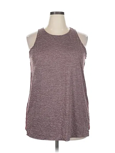 Pre-owned Champion Sleeveless T-shirt In Burgundy