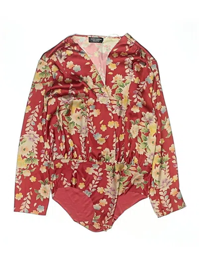 Pre-owned Zara Collection Bodysuit In Red