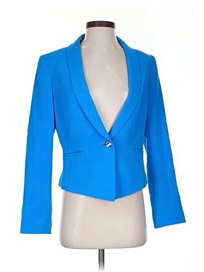 Pre-owned Tahari By Asl Blazer Jacket In Blue