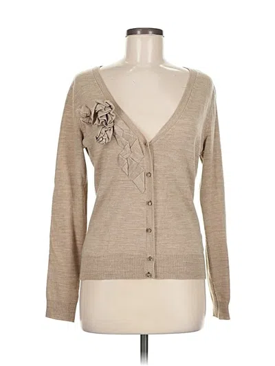 Pre-owned New York And Company Cardigan Sweater In Brown