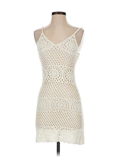 Pre-owned Aerie Cocktail Dress In White