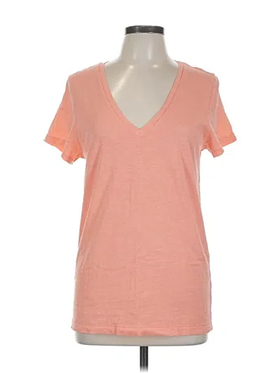 Pre-owned J.crew Factory Store Short Sleeve T-shirt In Orange