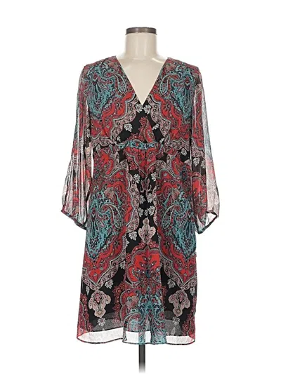 Pre-owned Inc International Concepts Casual Dress In Red