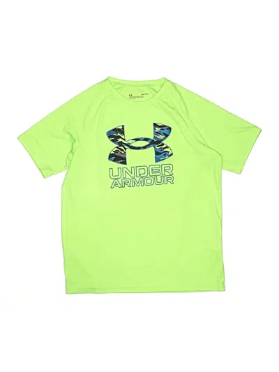 Pre-owned Under Armour Kids' Active T-shirt In Green
