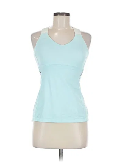 Pre-owned Lululemon Athletica Active Tank Top In Blue