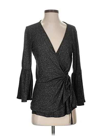 Pre-owned Maurices Kimono In Gray