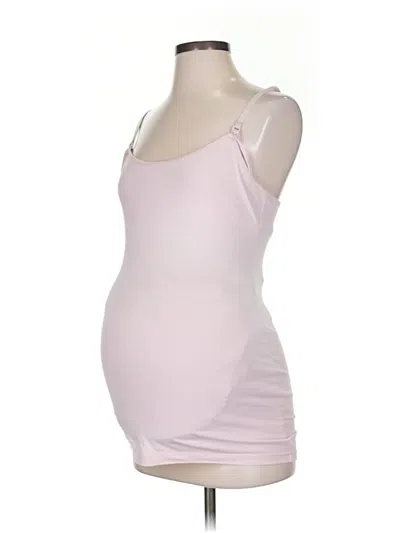 Pre-owned Motherhood Tank Top Pink Sweetheart Neckline Tops