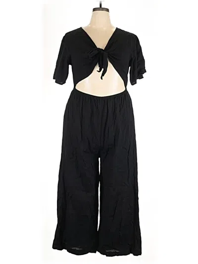 Pre-owned Assorted Brands Jumpsuit In Black