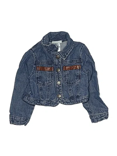 Pre-owned Nicole Miller Kids' Denim Jacket In Blue
