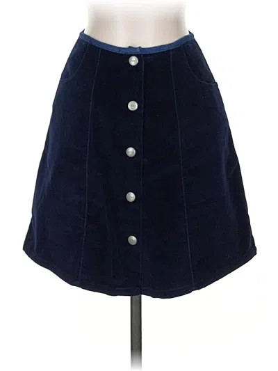Pre-owned Assorted Brands Casual Skirt In Blue