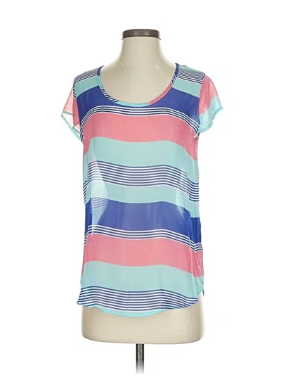 Pre-owned Papermoon Short Sleeve T-shirt In Blue