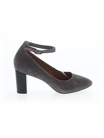 Pre-owned Clarks Heels In Gray