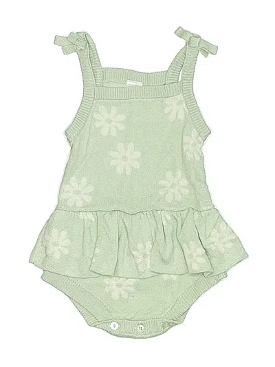 Pre-owned Modern Moments Babies' Short Sleeve Outfit In Green