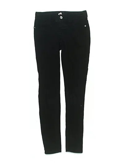 Pre-owned Justice Kids' Casual Pants In Black