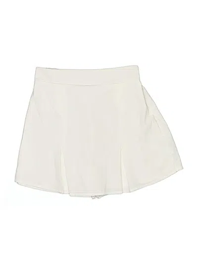 Pre-owned Fashion Nova Skort In White