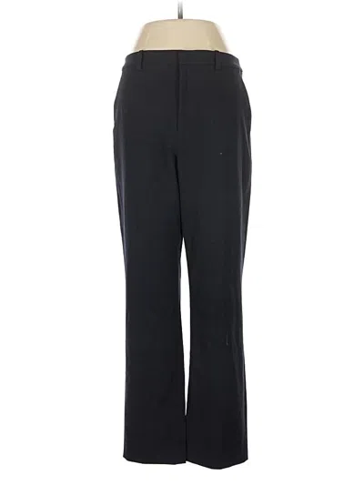 Pre-owned Uniqlo Dress Pants In Black